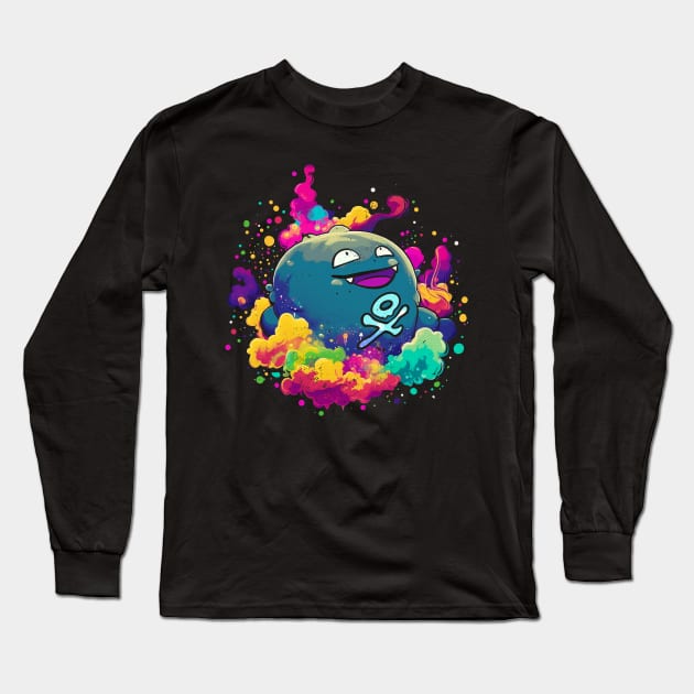 Prismatic Fumes Long Sleeve T-Shirt by ArtDiggs